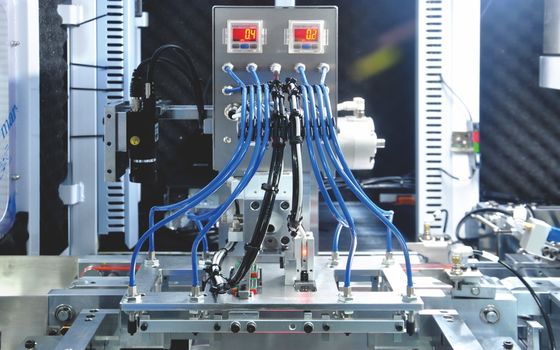 Componentes eletrónicos máquina de corte e moldagem sistema de perfuração e moldagem 1000W