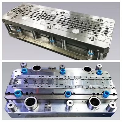 Moldes de estampação de quadros de chumbo IC de alta precisão com tratamento de superfície de galvanização